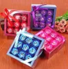 Valentine Day Gifts 9 Pcs Soap Flower Rose Box Wedding Birthday Day Artificial Soap Rose Gift Valentines Day Decoration FY3508 sxj5806105