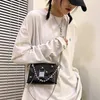 Shoulder Bags Rivet Crossbody For Women Leather Messenger Vintage Sac A Main Chains Female Bag Black Cool Handbags Fashion