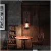 Reflektory lampa ścienna Pojedyncza głowa przemysłowy rustykalny vintage retro drewniany drewniany metalowy obraz Lights Prezentacja