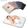 Mats Childrens waterproof diaper pad waterproof diaper pad outdoor portable diaper for mothers baby care product suppliesL2404