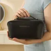 Akkordeon Kissenbeutel Internet Promi Ins Cosmetic Bag Pu Leder Toilettenbeutel Tragbare Handtasche große Kapazität Aufbewahrungstasche