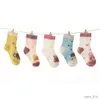 Chaussettes pour enfants 5 paires / lot chaussettes de bébé de printemps d'été
