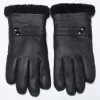Горячая распродажа зимняя женщина мужские перчатки теплые шерстя