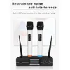 Microphones Wireless Microphone 1 Drag 2 VHF Professional Handheld Mic For Party Karaoke Church Show Meeting US Plug