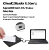 Kamery internetowe RFID Reader Port USB EM4100 TK4100 125KHz ID IC 13.56MHz S50 S70 Windows Contaction Card Windows Linux