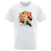 Erkek Tişörtler Çizgi Filmleri Sushi Cat T-shirt Erkekler Kadın O boyun boyunlu Moda Baskılı Grafik Sevimli Nefes Alabilir Strtwear Harajuku UNISEX TS T240425