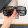 Sonnenbrille 2024 Classic Retro Steampunk Fody Men Women Brand Designer Langlebiger Vintage Square Metal Rahmen UV400