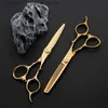 Hair Scissors Factory Sales Professional Salon Barber Scissors Q240426