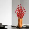 Dekorative Blüten Langlebige Schaumbeeren für lang anhaltende Verwendung künstlicher Weihnachtsdekoration auf Augenhöre zu Hause Weihnachten