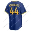 Top Maillot de baseball personnalisé Julio Rodriguez Ken Griffey Jr Home Away Jersey Men Women Youth S-3XL