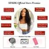 Wigs Spark Brazilian Kinky Curly Hair Bundles 1/3/4PCS 28 30 32inch 100% Human Hair Weaving Natural Remy Hair Extensions Curly Hair