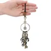 Figurines décoratives Bell Door Witch Supplies Antique Magic Keys Protection Home Protection Décoration Cuisine Key Pendante Nursery Decor Boho