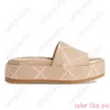 luksusowe kapcie projektanci marki kobiety mężczyźni letnie platforma plażowa sandały na zewnątrz miękkie miękkie slajdy buty haft haftowe płaskie klapki klapki pancernik