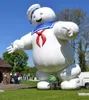 Restez Puft Puflable Marshmallow Man 10mh (33 pieds) avec le modèle de décoration Halloween Modèle Ghostbuster pour la publicité en plein air