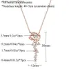 Pendant Necklaces OEVAS% 925 Sterling Silver 0.56CT Mosonite Pendant Necklace for Women 50CM Chain Necklace Gift High Quality Exquisite Jewelry Q240426