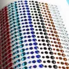 Tattoo Transfer 900PCS Face Gem Self-Adhesive Rainbow Color Rhinestone Decoration Stickers Christmas Crafts Body Hair Nails Makeup Carnival 240427