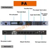 Tillbehör PA/PA2/260 Professionell digital ljudprocessor 3 till 6 Out Of Speaker Audio Matrix Signal Processor DSP Stage Performance