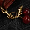Keychain Crystal Cherry Styles Red Color Women Girls Bag Car Pendant Fashion Accessories Fruit Handbag Decoration Q0AQ