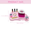 Zestawy 1 Set Kids Girl Art Art Kit Girl Poliska dla dzieci Kids Makeup Zestaw do zabawy