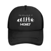 Boll Caps Evolution of Money Mesh Baseball Men Women Sport Sun Hatts Crypto Dad Hat Justerbar vinter trucker mössa