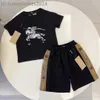 AAA topkwaliteit kinderontwerper set jongens en meisjes korte mouwen t-shirt shorts buiten sportset