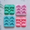 Moulds 8Cavity Cloud Shaped Silicone Candy Mould Chocolate Pudding Dessert Cake Baking Mould Kitchen Tool Candle Soap Making