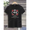 القمصان للرجال الكلاسيكية Casual Shinra Company Men Printed T-Shirt Final Fantasy Sephiroth Soldier O-Neck Game Short Slve Hot Sale T240425