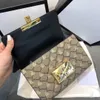 Luxurys Bagsファッションデザイナーの女性品質クロスボディフラップ印刷ハンドバッグチェーンレディースショルダーバッグ財布ムーンライトトレジャーボックスクラッチハンドバッグ。
