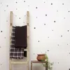 Adesivo de parede de forma fofo do pentágono decalques de berçário de berçário decoração de casa decoração criativa bela estrela Diy adesivos de vinil 240426