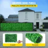 Kontroller VeVor Artificial Plant Wall Decoration Boxwood Hedge Wall Panel Home Decor Fake Plants Grass Backdrop Wall Privacy Hedge Screen