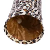 Leksaker Small Tunnel Leopard Rabbit Tube Space Saving Long Tube Toys for Cat Rabbits valp 120x250