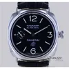 High Quality Top Brand Mens Watch Multi-function Chronograph Montre Clocks Penerei Uhr Radiiomir PAM00380 Black Seal Logo 45 mm Hand Wind Black B+P