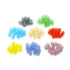 Frosted Glass Rice Beads 2mm for Jewelry Making