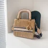 Vegan Handbag Designer Handväskor Kända märken Straw Bucket Påsar Kvinnor Handväskor