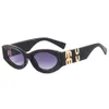 Солнцезащитные очки MUI Модные очки Овальные рамки дизайнер для солнцезащитных очков женский анти-размер UV400 Поляризованные линзы Мужские ретро очки с оригинальной коробкой 6ну