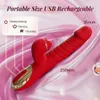 Liren is dronken stuwkracht Vibrator Clitoral Stimulator 10 Mode Licking G Spot Vibrators Adult Rabbit Vibrator Dildo voor vrouwen