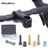 Teile Risiko 5x18mm Titanschrauben mit Nuss -Set für Carbon -Fahrradstiel -Reparaturen MTB Roadbike -Lenker Heckverriegelungsschraube Befestigungselement