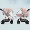 Universal barnvagn Regntäcke Baby Car Weather Wind Sun Shield Transparent andningsvagn