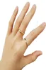 Anillos de banda unisex unisex chapados en oro para pareja Mujeres Hombres de boda Amante de la boda Anillos de los dedos Accesorios de joyería28191405517