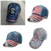 Ball Caps Donald Trump Denim Baseball Cap Outdoor I Love 2024 HATON HAPPORT SPORTS USA USA FLAG SNAPBACK LJJA50044805904