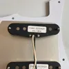 SSH Previred Guitar Strat Pickguard Set Ainico 5 Humbucker Pickups Cewki Przełącznik Multi Switch Wiązki, do części zamiennej gitary elektrycznej FD St