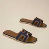 Designer Sommer Orans Sandals Womens Slide Flip Flip Crocodile Beach Echt Ledermarke für Outside als Outs