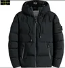 ストーンジャケットISALNDメンズファッション冬のジャケット快適なソフトカジュアルメンズスリムは陸上服の新しいカップルスタイルトップデザイナーコートZ82