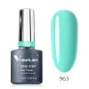 Kits Venalisa 3 in 1 Nail Gel Polish No Need Base and Topcoat One Step Nowipe Gel Lacquer Soak Off Uv Led Semi Permanent Gel Varnish