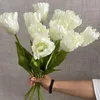 10 pezzi grandi tulipani artificiali fiori di seta fiore tulips arredamento nozze fiori finte feste casa decorazione del soggiorno floreale 240415