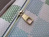 Дизайнерский мессенджер сумки для цепи кошелек Pochette Meti Luxury Bags East West Crossbody Bags Woman Bag Mini Clutch Sudbag кошелька седловые сумки N40749 M46914