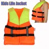 Youth Kids Universal Polyester Jacket Swimming Boating Ski Vest Life Jackets Large Buoyancy Professional 240425