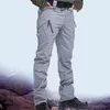 Plus taille pantalon tactique masculin étanche militaire pantalon de cargaison de cargais