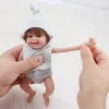 Dolls Realistic Newborn Baby Dolls Silicone Full Body Cute Small Baby Mini