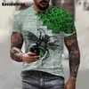 メンズTシャツ昆虫ハニーB 3DプリントTシャツメンズサマーファッションカジュアルショートスルベユニセックスアウトドアハラジュククールTシャツT240425